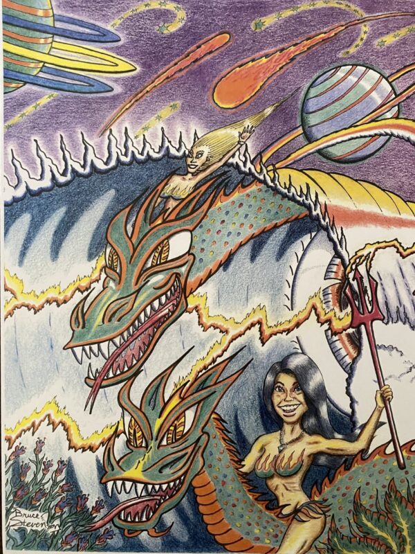 Cosmic Guardians: Wrath of the Twin Dragons Copyright Bruce Stevenson