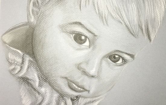 Copyright Bruce Stevenson - Caricature Artistry Baby Girl